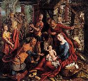 Pieter Aertsen The adoration of the Magi oil painting artist